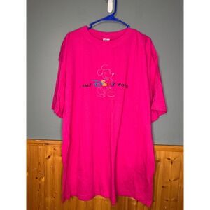 Vintage Embroidered Walt Disney World‎ Tee 2xl